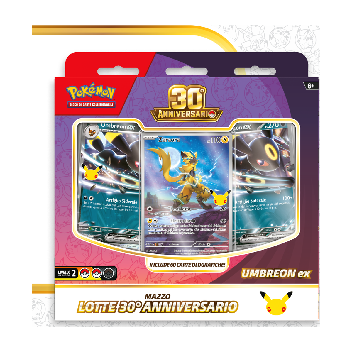 Mazzo Lotte Espeon ex o Umbreon ex 30° Anniversario - vista 2